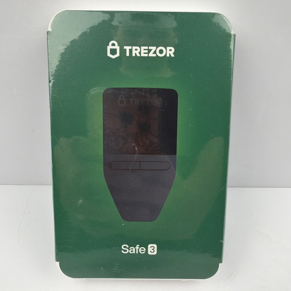 TREZOR SAFE 3 Passphrase & Secure Element Crypto Hardware Wallet Solar Gold - Picture 7 of 9